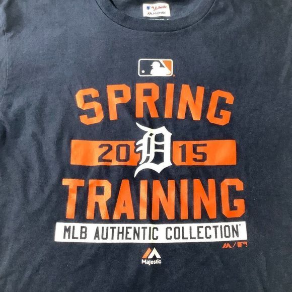 Majestic Detroit Tigers Spring Training Tigertown MLB 2015 tee size large - Picture 3 of 6